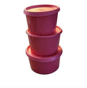 Tupperware 6 Piece Serve And Store Set